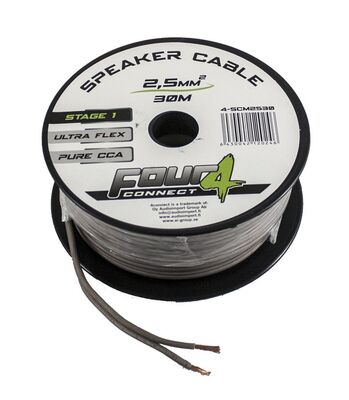 FOUR Connect kaiutinkaapeli  2x2,5mm2, 30m